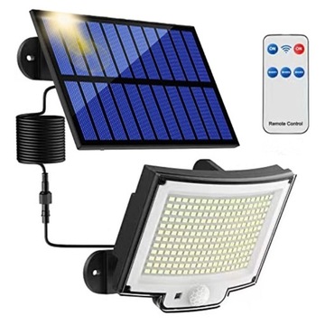106-468 LED Split lampa słoneczna czujnik ludzkieg