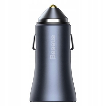 АВТОМОБИЛЬНОЕ ЗАРЯДНОЕ УСТРОЙСТВО BASEUS USB + USB-C 40 Вт + кабель Lightning для iPhone 1 м