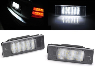 LAMPY LED PEUGEOT 106 207 307 308 406 407 3008 508 1007 RCZ PODSVÍCENÍ