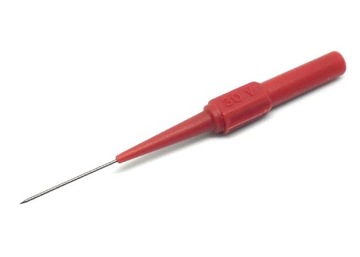 Sonda ostrzowa igła pomiarowa 0,7mm czerwona
