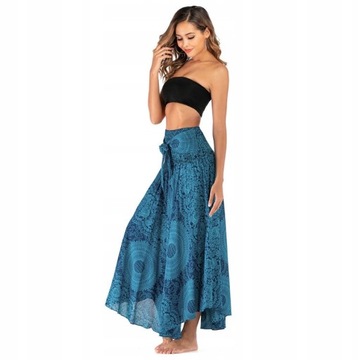 ЮБКА МАКСИ С ЦВЕТОМ, ДЛИННОЕ ПЛАТЬЕ В БОХО