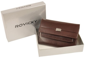 PREMIUM skórzane ETUI na KLUCZE -Rovicky- SKÓRA N4
