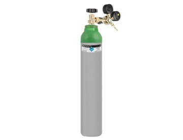 Баллон AR/CO2 MIX 200 бар РЕДУКТОР 4 бар полный