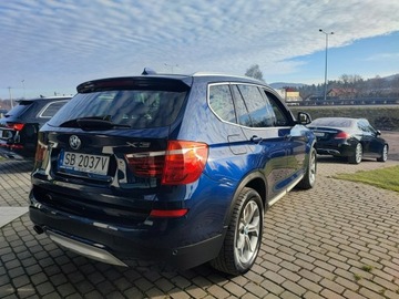 BMW X3 F25 SUV 2.0 20d 190KM 2016 BMW X3 Krajówka, lakier oryginalny 100%, zdjęcie 5