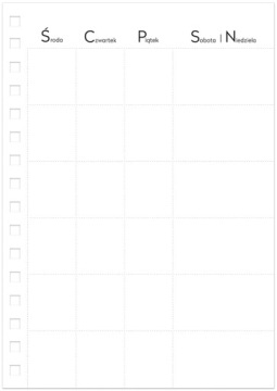 Органайзер-планировщик для блокнотов Bullet Journal А5 BIRDS