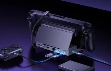 UGREEN Док-станция CM800 6в1 HDMI 4K 120Гц USB RJ45 для Steam Deck