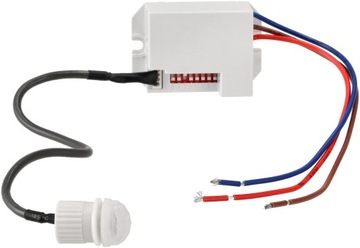 Мини-датчик детектор движения 360° светодиодный датчик сумеречный зонд PIR 230 В