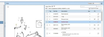 Volvo S80 2012 Бачки с жидкостью ГУР