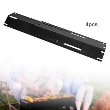 Нагревательная пластина для гриля Регулируемая крышка горелки гриля для походов, 4 шт.