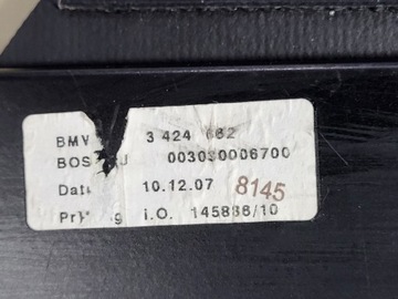 BMW X3 E83 LCI FACELIFT 06-10 3424662 ČERNÁ ROLETA KUFRU
