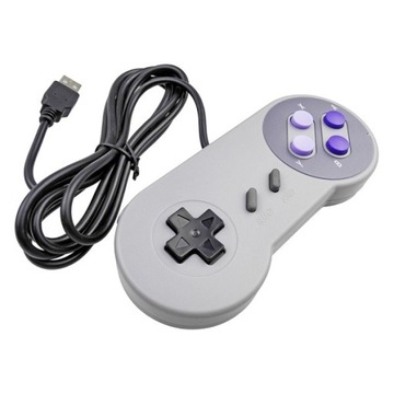 Контроллер Raspberry Pi для ПК в стиле ретро SNES USB