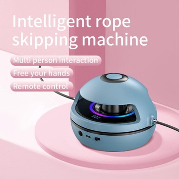 Взаимодействие со скакалкой Автоматический подсчет с помощью пульта Fitness Blue