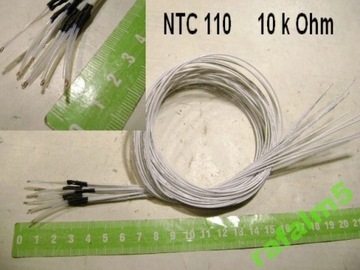 SONDA Czujnik czujka temp. NTC110 10 k Ohm 1mb