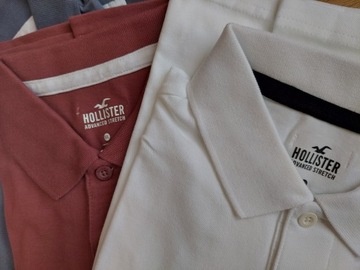 Hollister by Abercrombie - Stretch Polo - L -