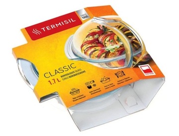 БЛЮДО ТЕРМИСИЛ КРУГЛОЕ ЖАРОСТОЙКОЕ 1,7л