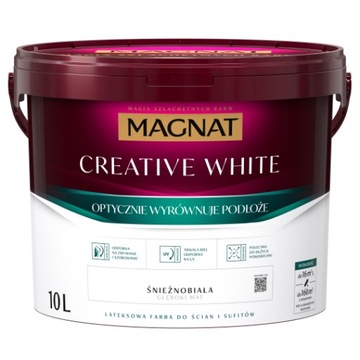 Farba MAGNAT Creative White Biały 10 L