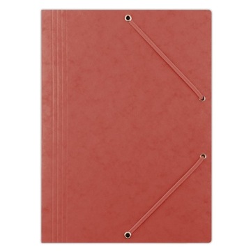 Teczka z gumką preszpan A4 390gsm 3-skrz 10szt