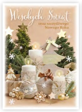 POCZTÓWKA KARTKA Boże Narodzenie ŚWIĘTA 1 SZTUKA