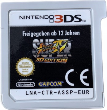 SUPER STREET FIGHTER IV 3D dyskietka ideał- NINTENDO 3DS
