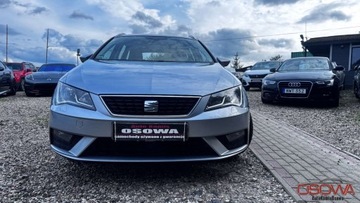 Seat Leon III ST Facelifting 1.6 TDI 115KM 2017 Seat Leon 1.6 tdi radar Navi kamera ledy full serwis 1 wl jak nowy 1.rok g, zdjęcie 10