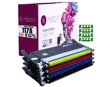 4x Toner 117A do HP Color Laser 179fwg 178nw CHIP