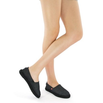 Espadryle buty Big Star HH274492 Black czarne r.39