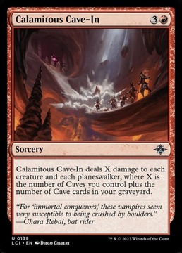 MtG: Calamitous Cave-In (LCI)