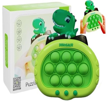 GRA POP IT FAST PUSH ANTYSTRESOWA ZRĘCZNOŚCIOWA BĄBELKI ELEKTRYCZNA KONSOLA