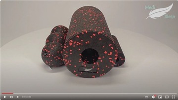 НАБОР РОЛИКОВ EPP FOAM ROLLER + BALL + DUOBALL ДЛЯ МАССАЖА 4 шт.