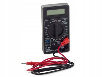 Miernik cyfrowy multimetr tester z sygnałem lcd