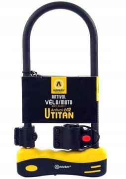 MOCNA BLOKADA U-LOCK AUVRAY TITAN UCHWYT