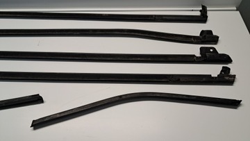 CITROEN C4 I Picasso короткая ХРОМИРОВАННАЯ ДВЕРНАЯ ПОЛОСКА + комплект передних стекол