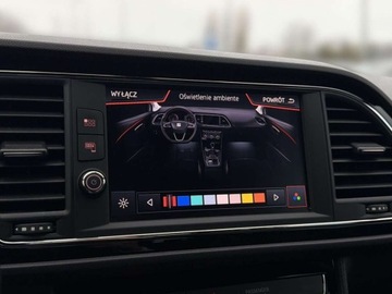 Seat Leon III ST Facelifting 1.5 EcoTSI 130KM 2019 Seat Leon TSI 130KM FR BeatsAudio Nawigacja Climatronic Tempomat, zdjęcie 32