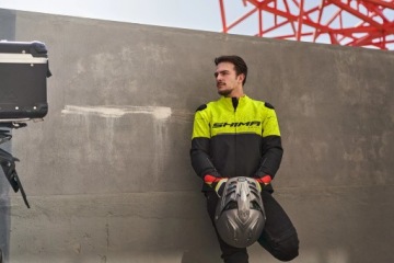 SHIMA DRIFT MEN FLUO желтая флюоровая куртка GRANTS