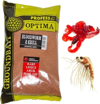 MIX Zanęta Profess Optima 8x1kg + WIADRO Mikado