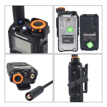 50-600 МГц RX Walkie Talkie UV-K5 Quansheng VHFU