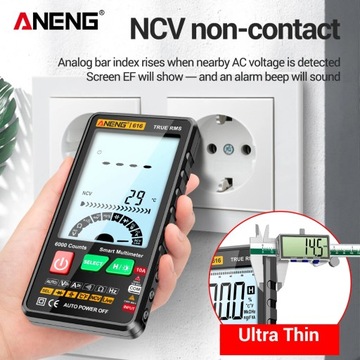Inteligentny multimetr cyfrowy ANENG 616