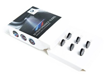 Zestaw logotypów M do projektorów w drzwi BMW OE