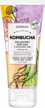 SORAYA KOMBUCHA DELIKATNY PEELING Z KWASAMI AHA