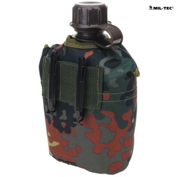 Военная фляга с крышкой US ARMY 1QT Flecktarn