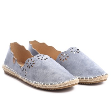 Синие эспадрильи 38