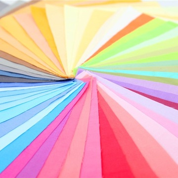 100 упаковок хлопчатобумажной лоскутной ткани, однотонная, кв.