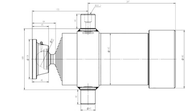КОМПЛЕКТ ГИДРАВЛИЧЕСКОГО ОГРОМНОСТИ KIPRA 4,1 м 1250