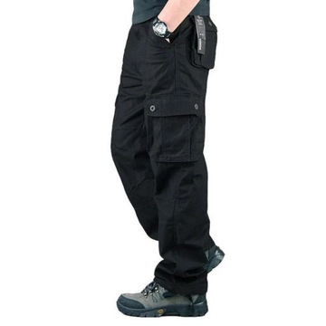 Handsome men's pants overalls cargo pants men loos