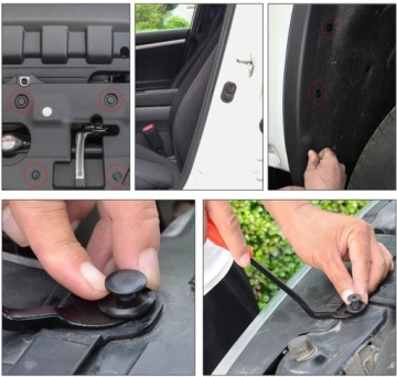 Автомобильные булавки клипсы 425 шт для обивки универсальный + WYJMAK