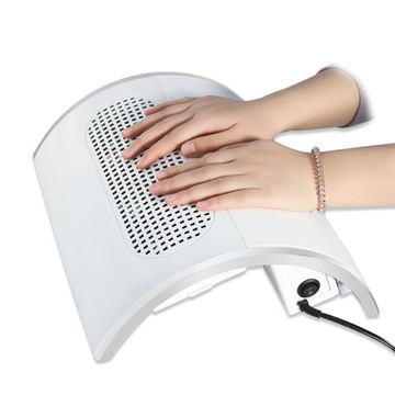 МОЩНЫЙ ПЫЛЕСБОРНИК ДЛЯ МАНИКЮРА С 3 ВЕНТИЛЯТОРАМИ 12 В