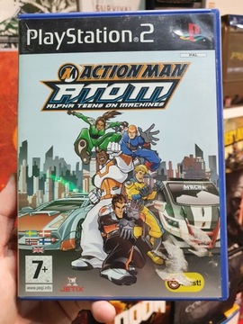 ЭКШЕН MAN ATOM ALPHA TEENS НА МАШИНАХ PS2