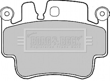 КОЛОДКІ ГАЛЬМІВНІ ЗАД PORSCHE BOXSTER 11/04-08/09 