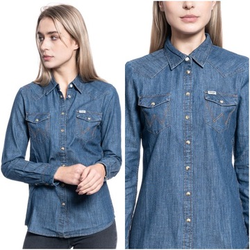 Damska koszula Wrangler LS DENIM SHIRT