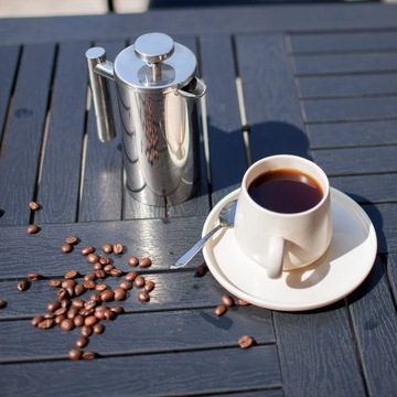 КОФЕМАШИНА ФРЕНЧ-ПРЕСС С ДВОЙНОЙ СТЕНКОЙ